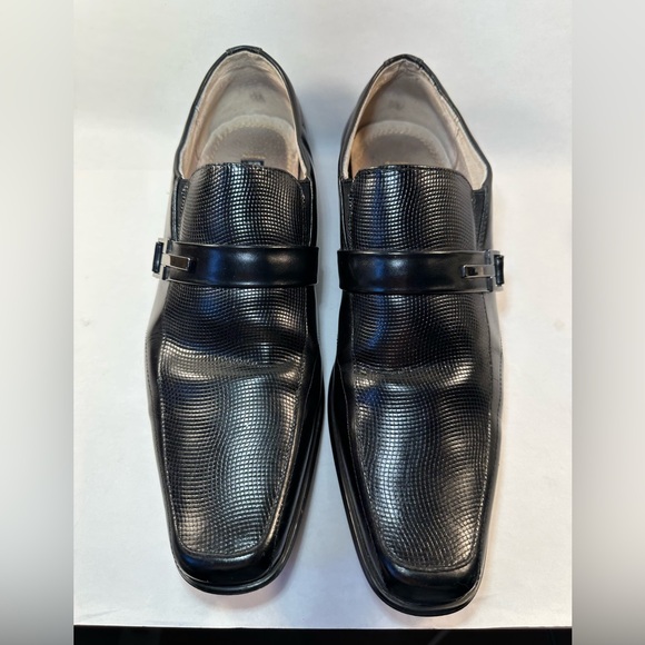 Stacy Adams Beau Men's Dress Shoes Cognac Moc Toe Leather 24692-001 Sz 9M - Picture 3 of 10